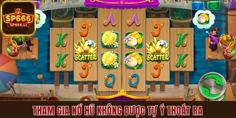 Hội viên không nên thoát màn hình khi chơi slot